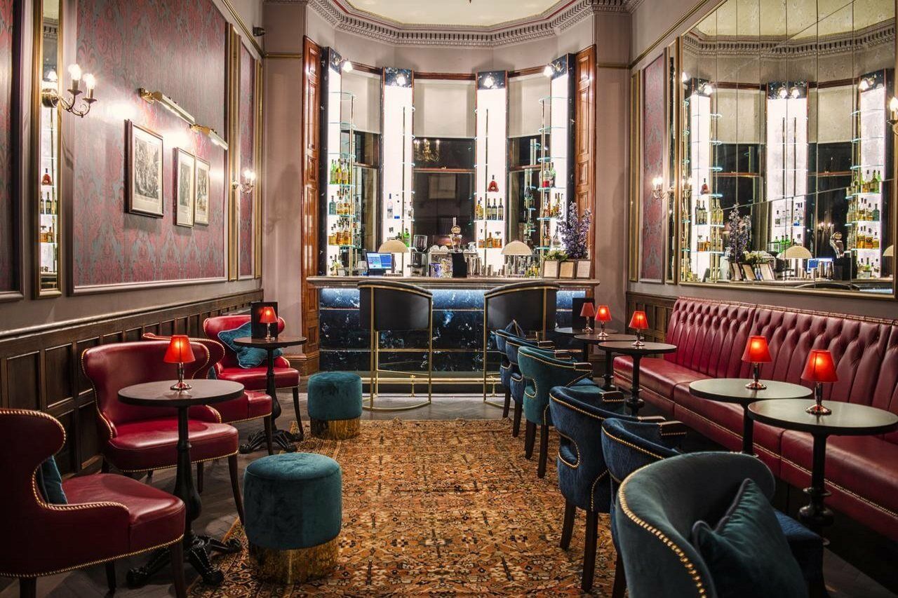 Hotel The Bonham EDI Exteriér fotografie The bar at the Savoy